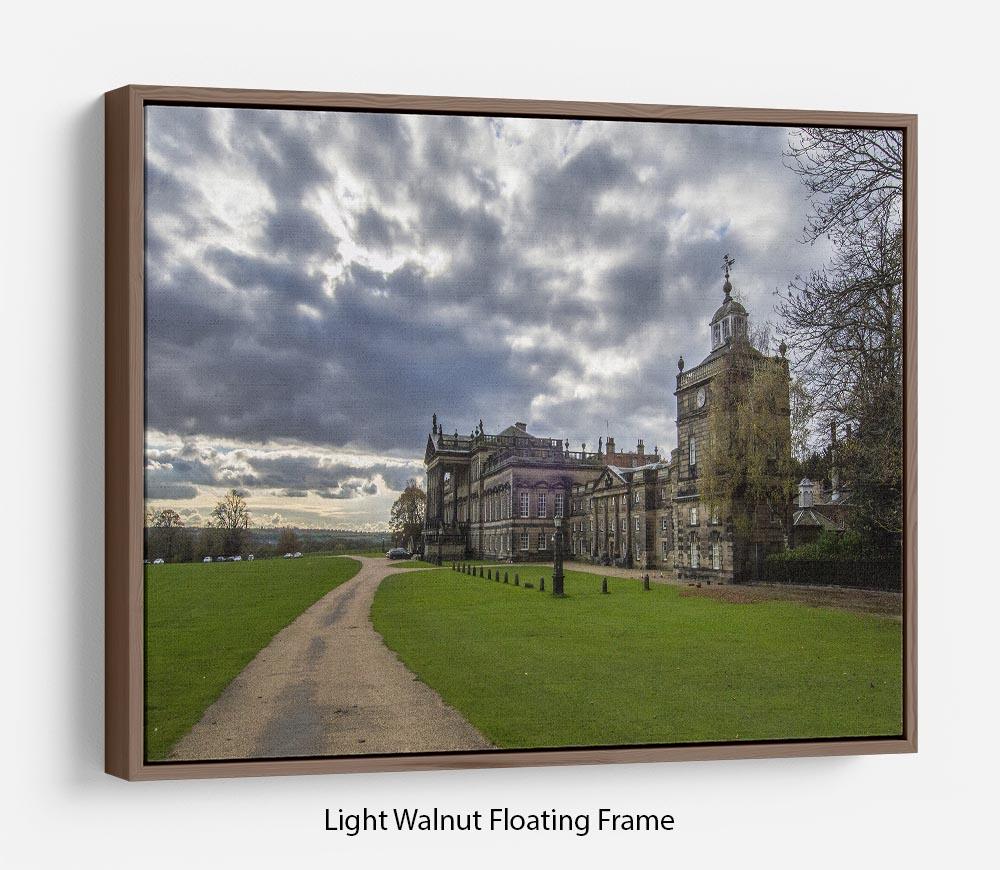Wentworth Woodhouse Hall Floating Frame Canvas - Canvas Art Rocks 7