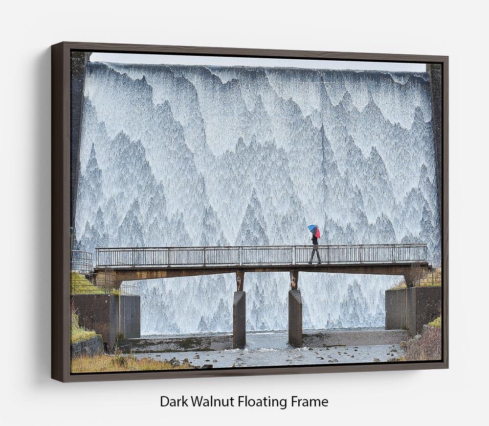 Wet Sleddale Floating Frame Canvas - Canvas Art Rocks - 5