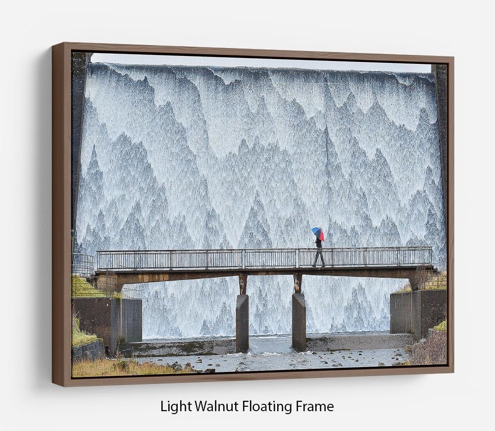 Wet Sleddale Floating Frame Canvas - Canvas Art Rocks 7