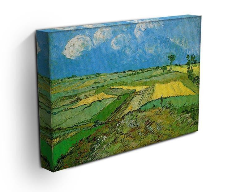 Wheat Fields at Auvers Under Clouded Sky by Van Gogh Canvas Print & Poster - Canvas Art Rocks - 3