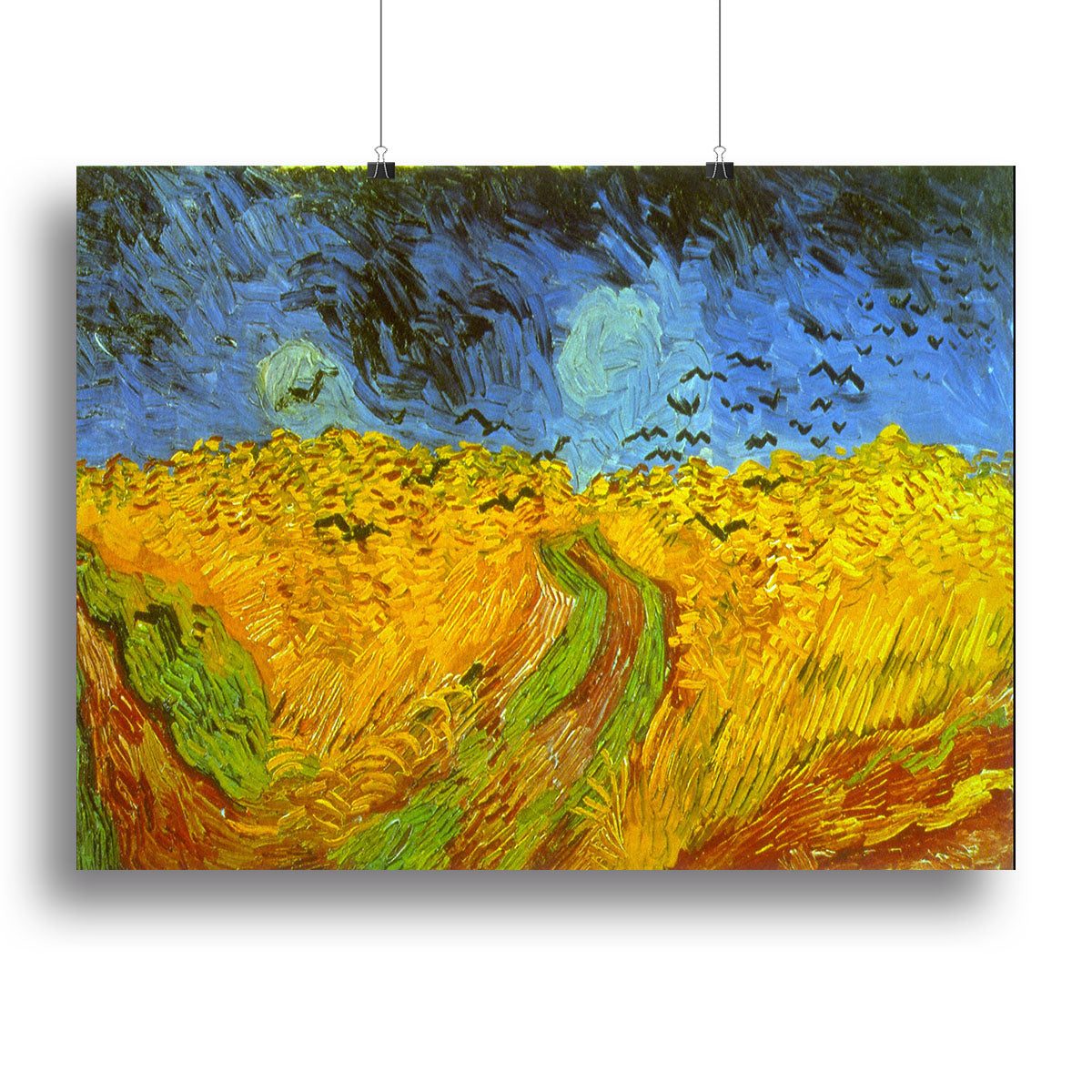 Wheatfield Canvas Print or Poster - Canvas Art Rocks - 2