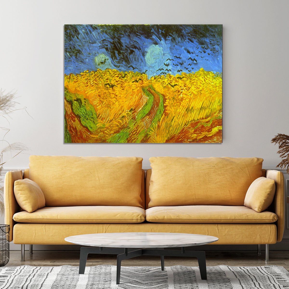Wheatfield Canvas Print or Poster