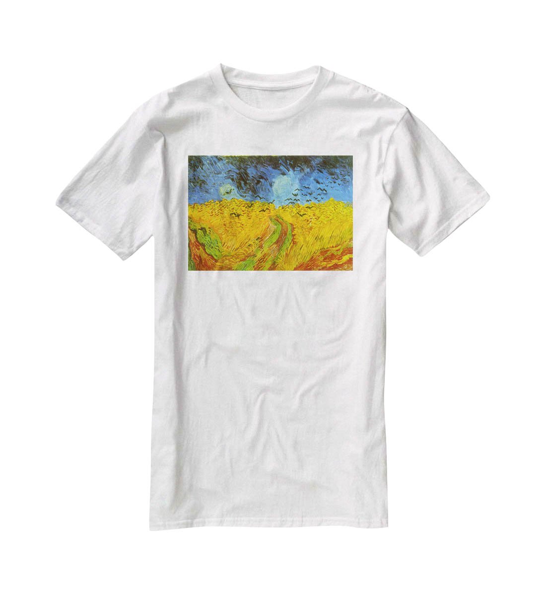 Wheatfield T-Shirt - Canvas Art Rocks - 5