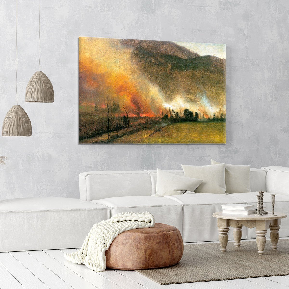 White Mountains New hampshire 1 by Bierstadt Canvas Print or Poster