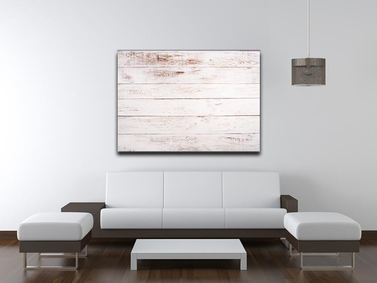 White and brown rustic Canvas Print or Poster - Canvas Art Rocks - 4