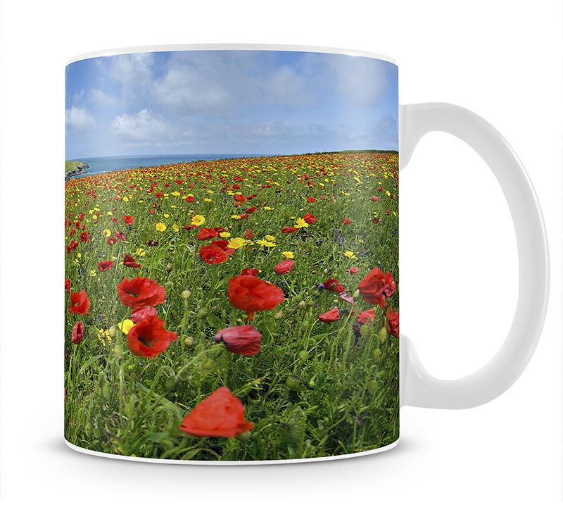 Wild Flower Meadow Mug - Canvas Art Rocks - 1