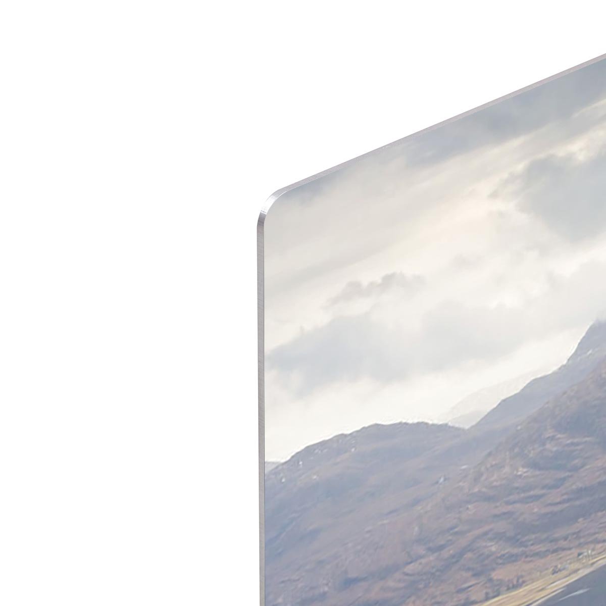 Wild stag overlooking Loch Torridon HD Metal Print - Canvas Art Rocks - 4
