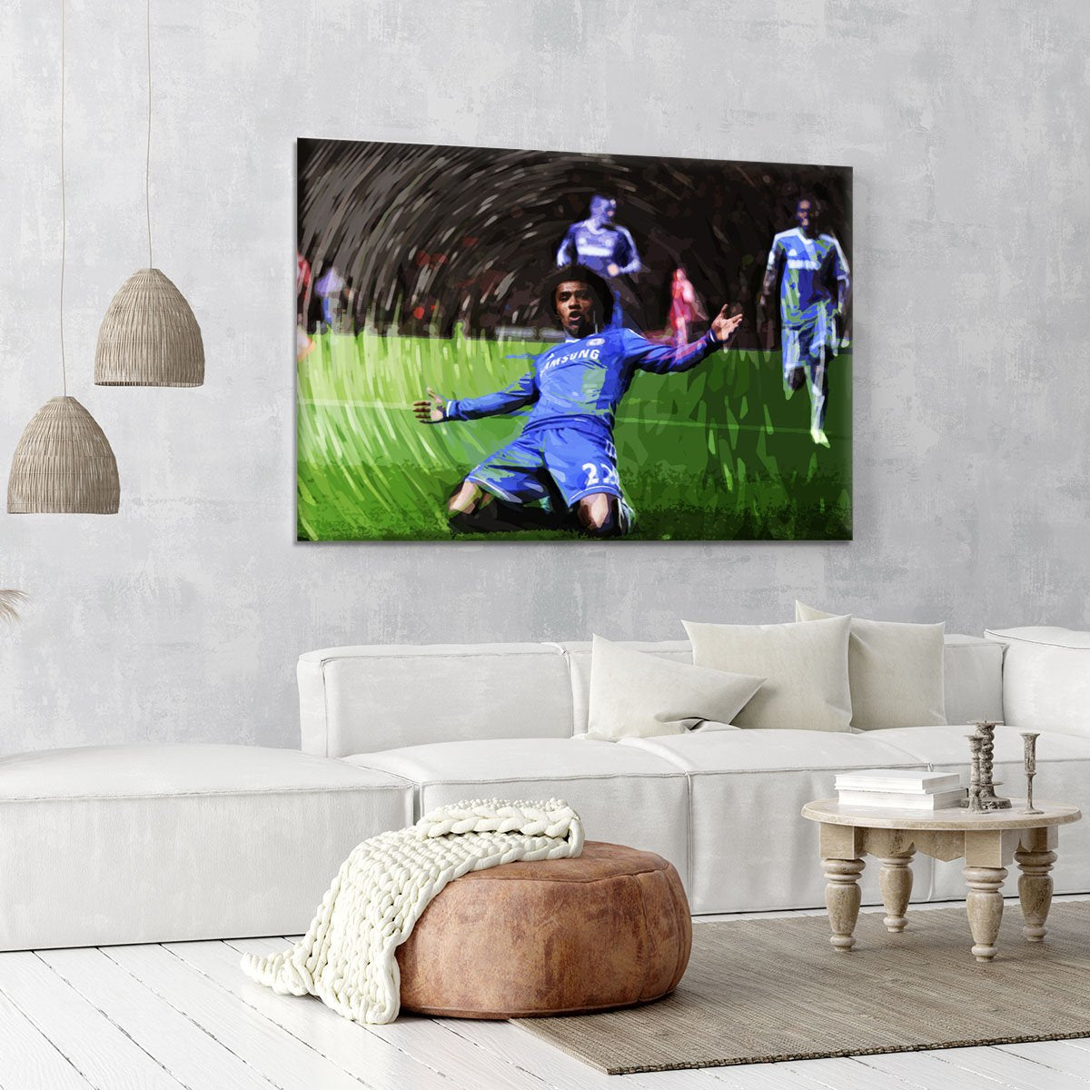 Willian Chelsea Canvas Print or Poster