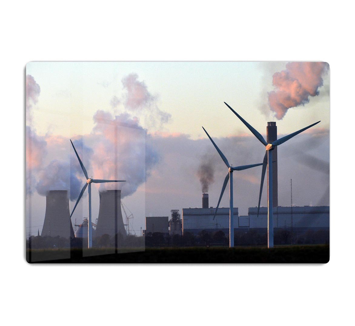 Wind Farm HD Metal Print - Canvas Art Rocks - 1
