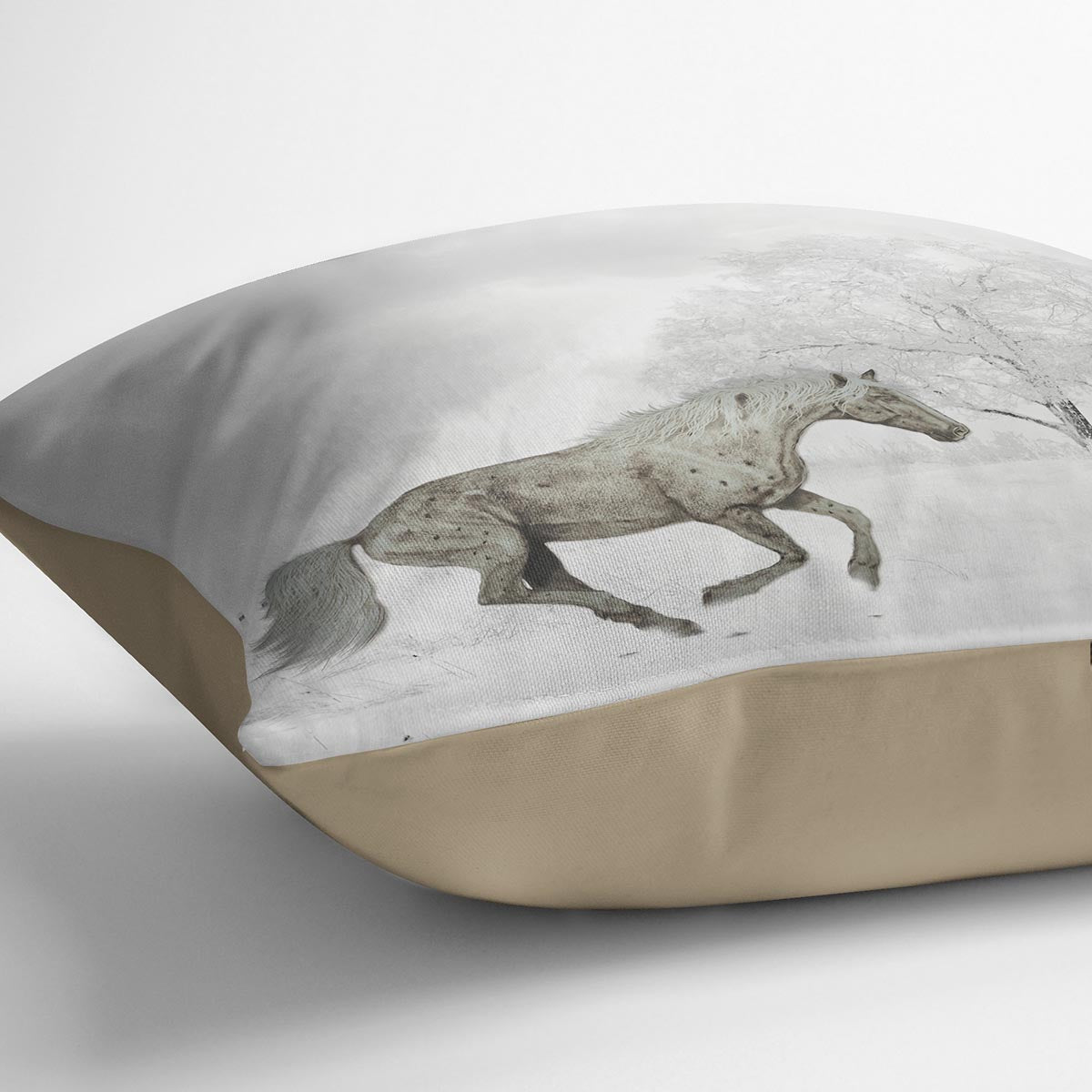 Winter Horse Cushion