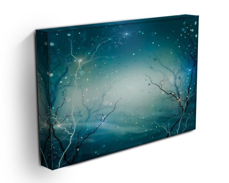 Winter Nature Abstract Canvas Print or Poster - Canvas Art Rocks - 3