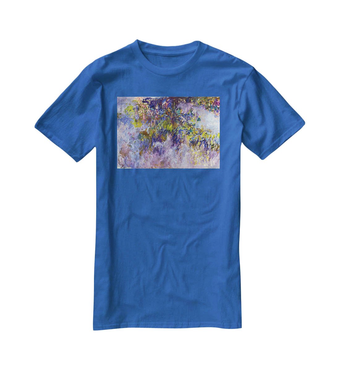 Wisteria 1 by Monet T-Shirt - Canvas Art Rocks - 2
