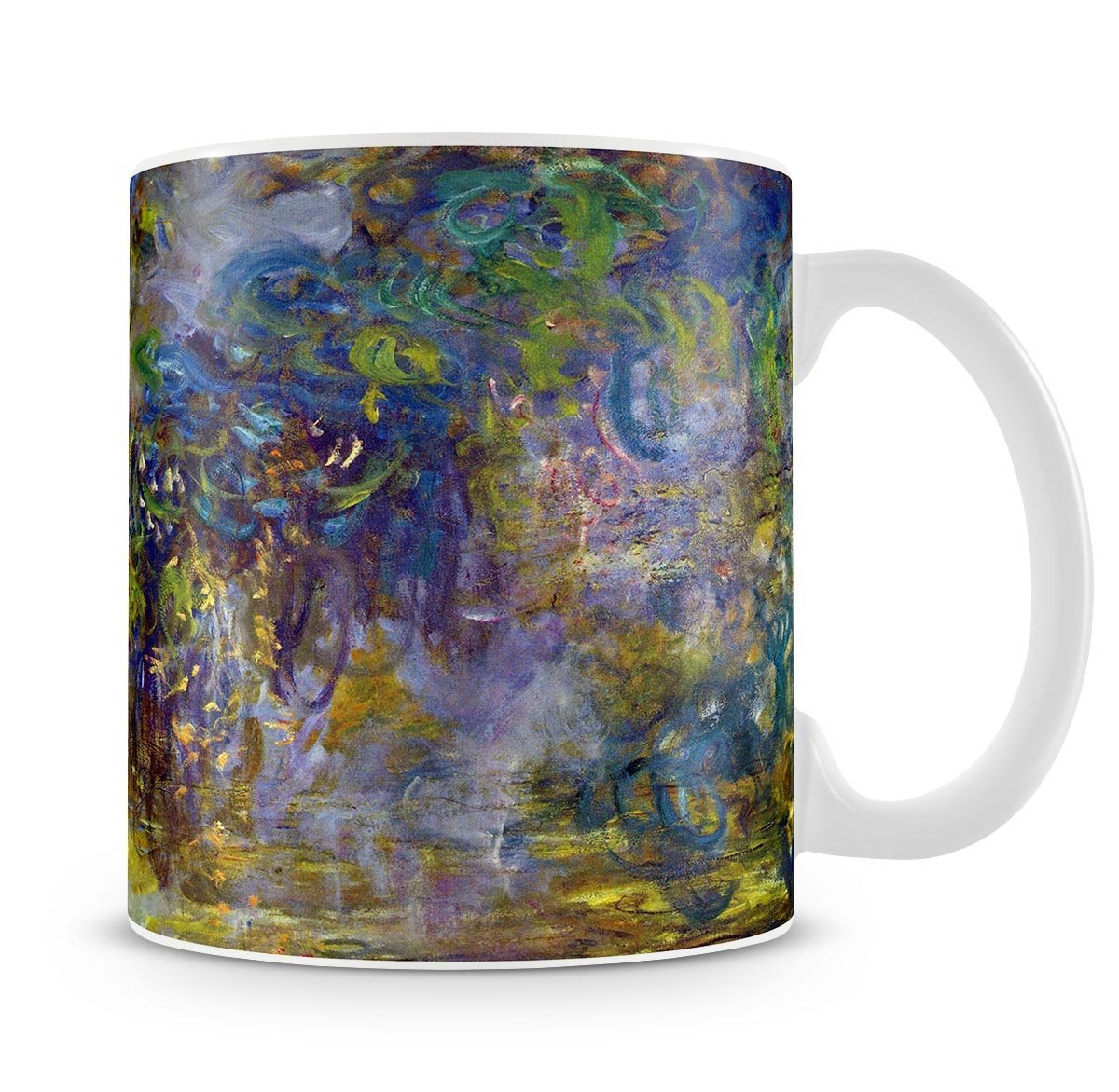 Wisteria 2 by Monet Mug - Canvas Art Rocks - 4