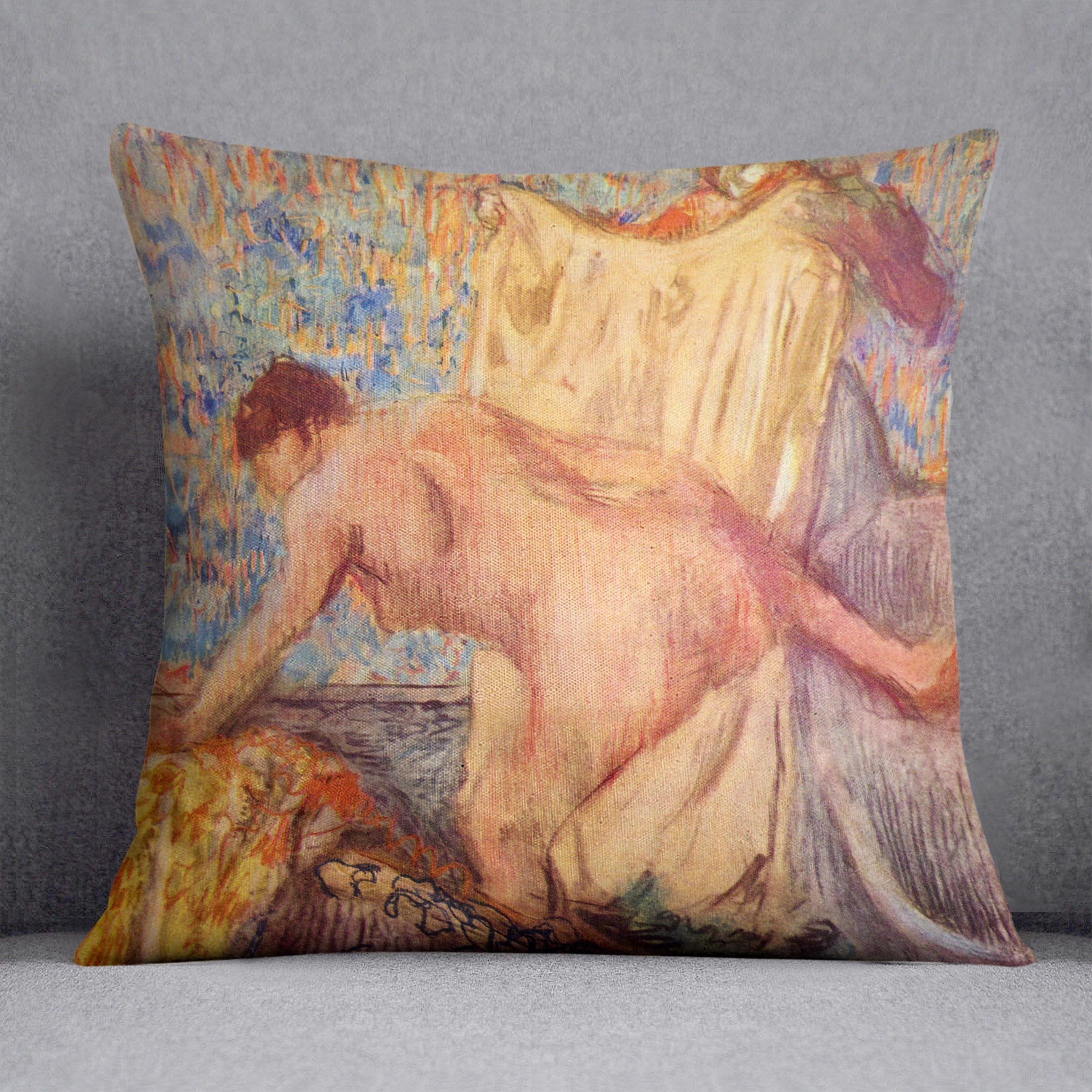 Withdrawing from the bathtub by Degas Cushion