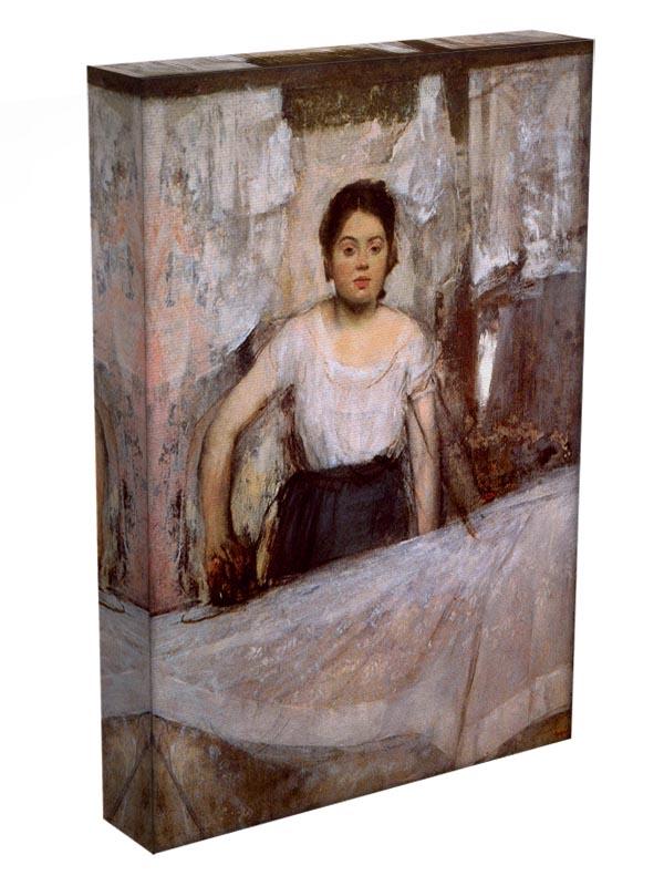 Woman Ironing by Degas Canvas Print or Poster - Canvas Art Rocks - 3