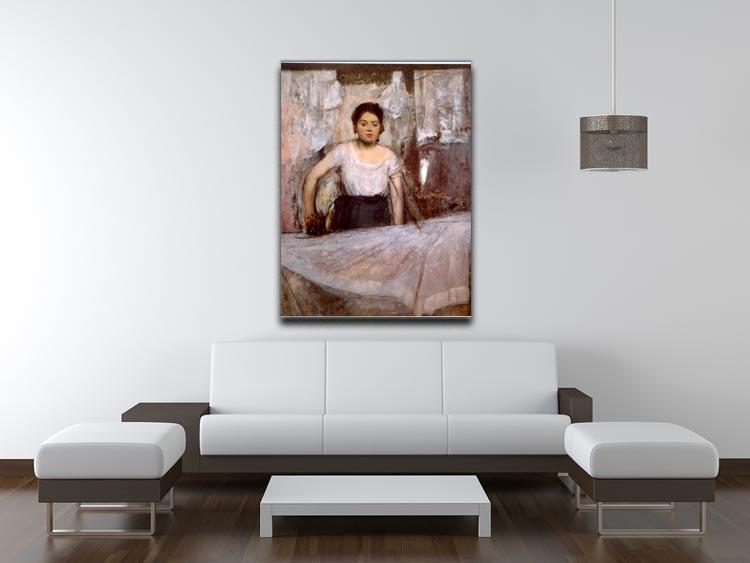 Woman Ironing by Degas Canvas Print or Poster - Canvas Art Rocks - 4