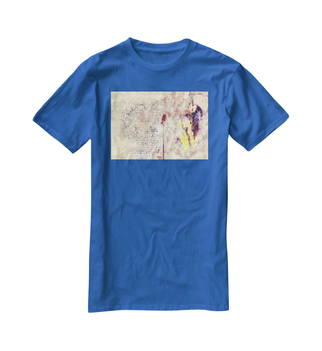 Woman Painting T-Shirt - Canvas Art Rocks - 2