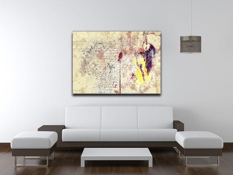 Woman Painting Canvas Print or Poster - Canvas Art Rocks - 4