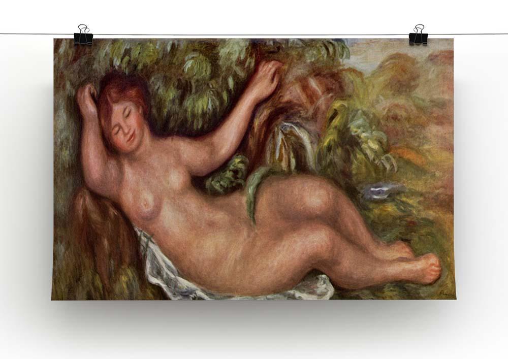 Woman Reclining by Renoir Canvas Print or Poster - Canvas Art Rocks - 2