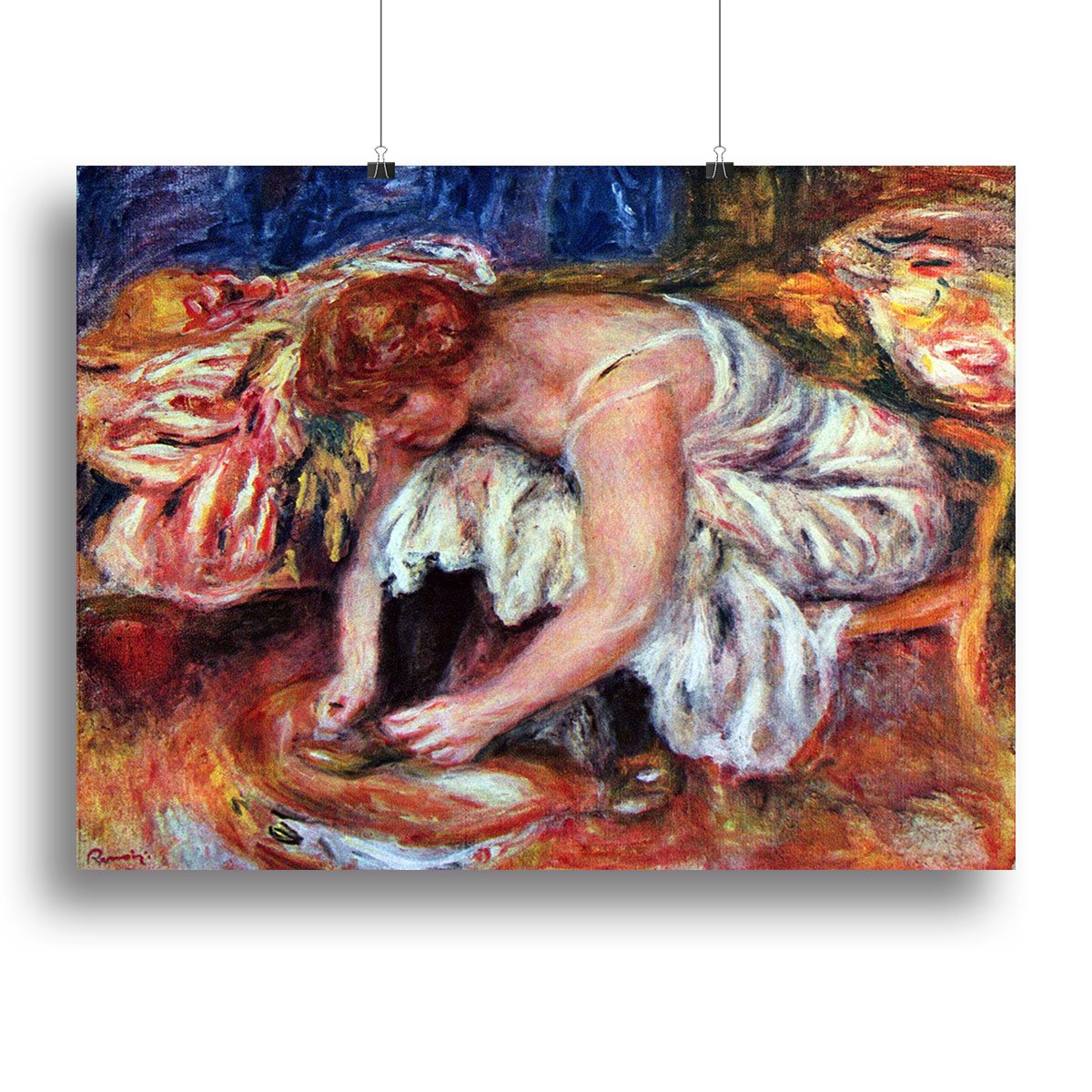 Woman Shoe Syndicate by Renoir Canvas Print or Poster
