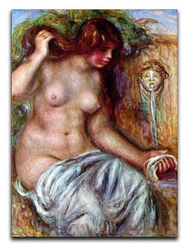 Woman at the Well by Renoir Canvas Print or Poster  - Canvas Art Rocks - 1