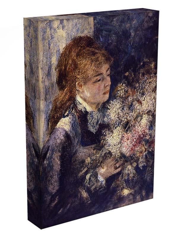 Woman with Lilacs by Renoir Canvas Print or Poster - Canvas Art Rocks - 3