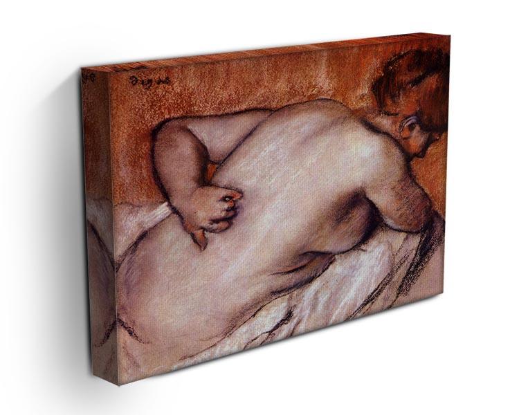 Womans back by Degas Canvas Print or Poster - Canvas Art Rocks - 3