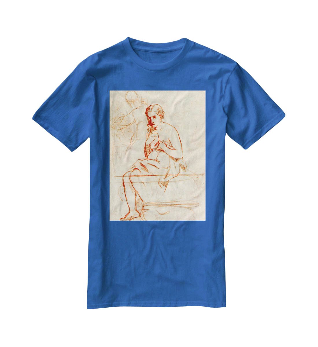 Women at the Toilet by Manet T-Shirt - Canvas Art Rocks - 2