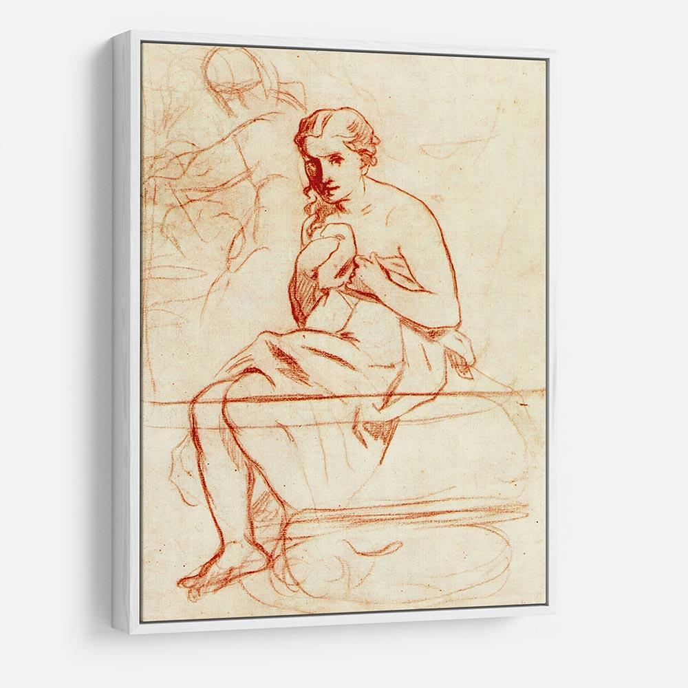 Women at the Toilet by Manet HD Metal Print