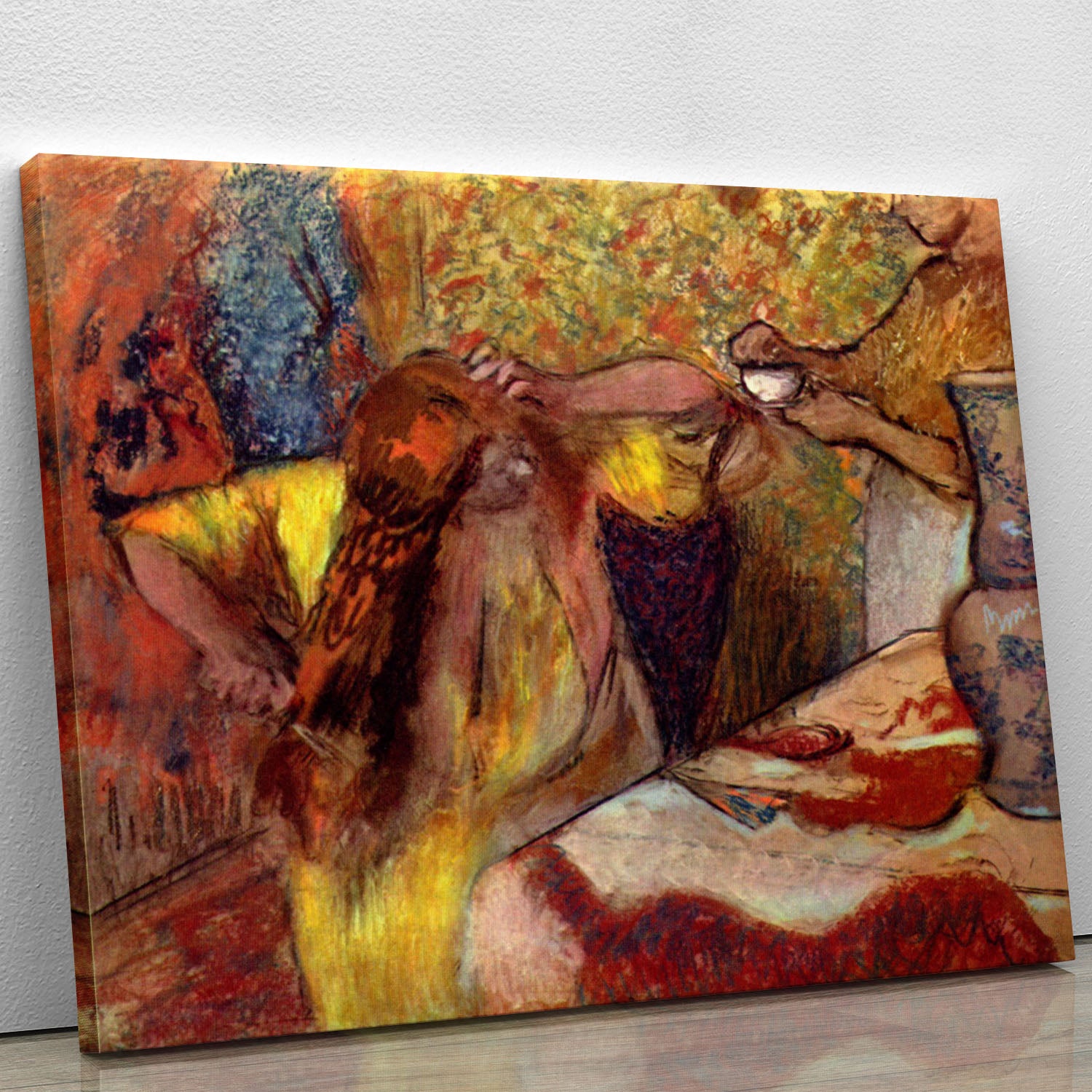 Women at the toilet 1 by Degas Canvas Print or Poster | Canvas Art Rocks