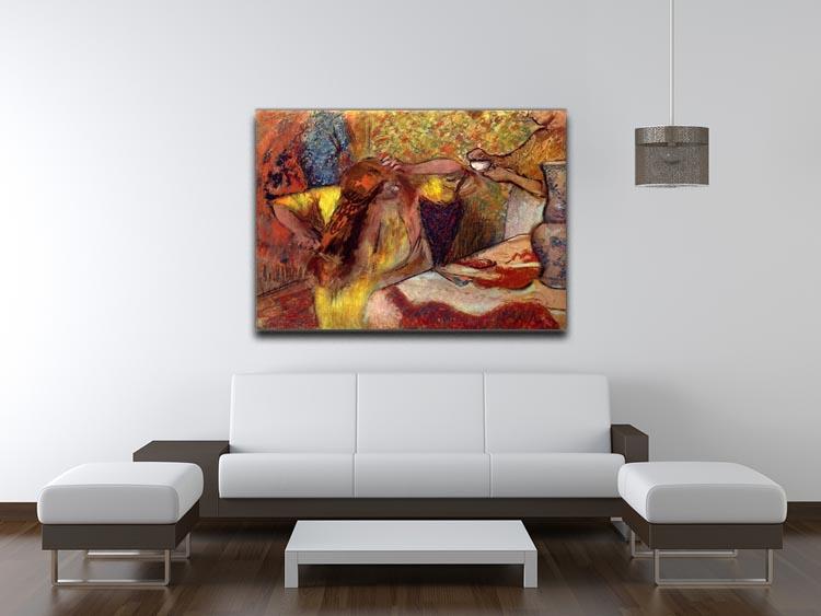 Women at the toilet 1 by Degas Canvas Print or Poster - Canvas Art Rocks - 4