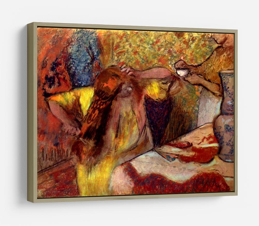 Women at the toilet 1 by Degas HD Metal Print - Canvas Art Rocks - 8