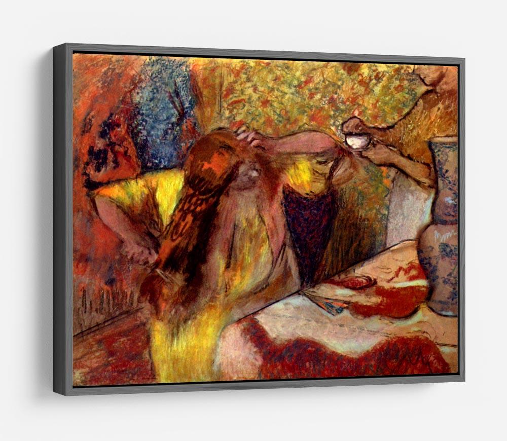 Women at the toilet 1 by Degas HD Metal Print - Canvas Art Rocks - 9