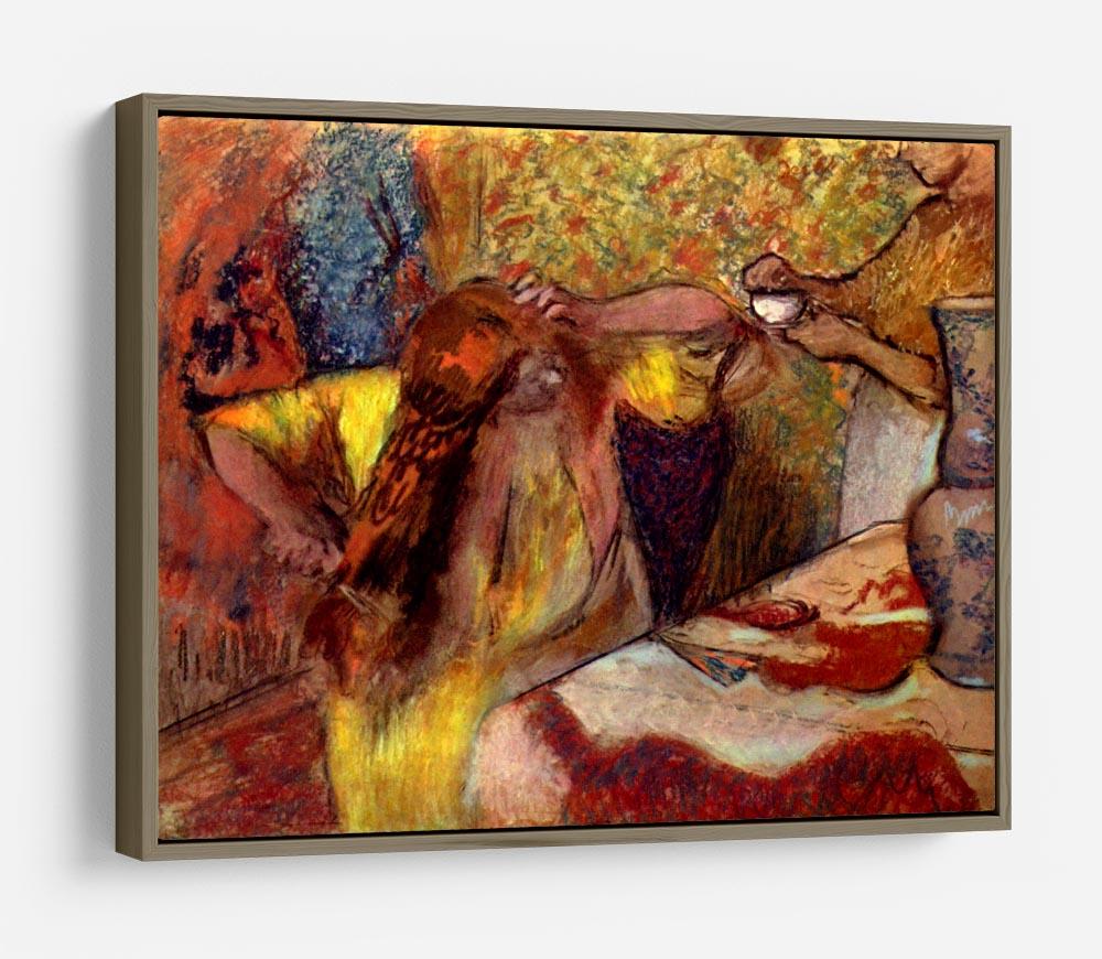 Women at the toilet 1 by Degas HD Metal Print - Canvas Art Rocks - 10