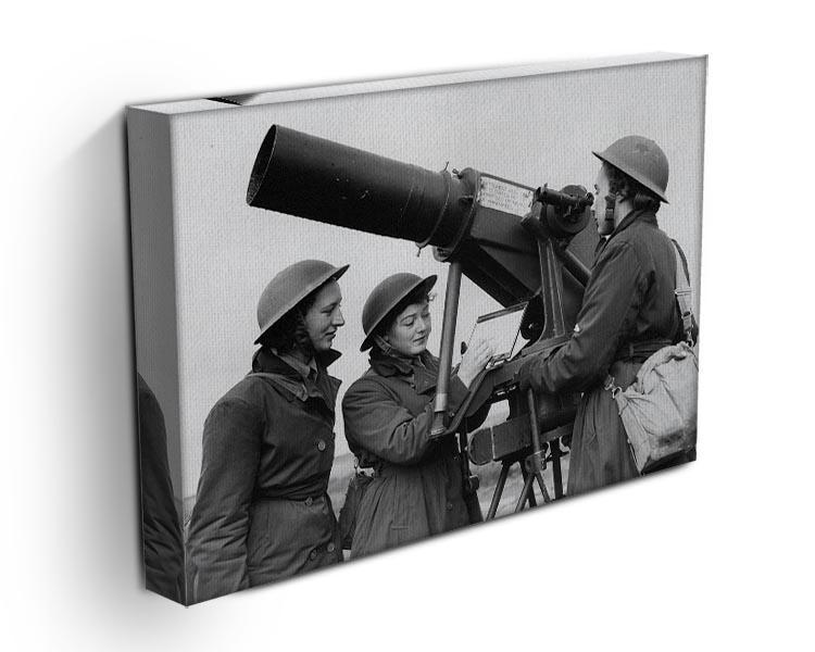 Women soldiers take aim WW2 Canvas Print or Poster - Canvas Art Rocks - 3