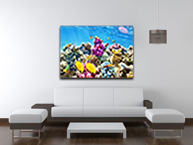 Wonderful and beautiful underwater Canvas Print or Poster - Canvas Art Rocks - 4