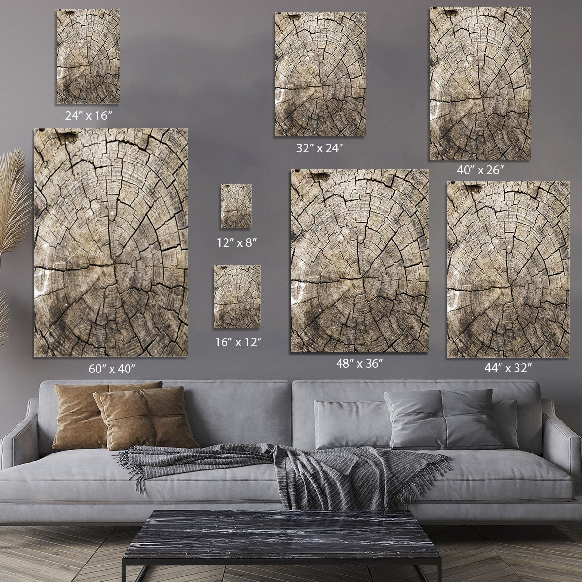 Wood Canvas Print or Poster