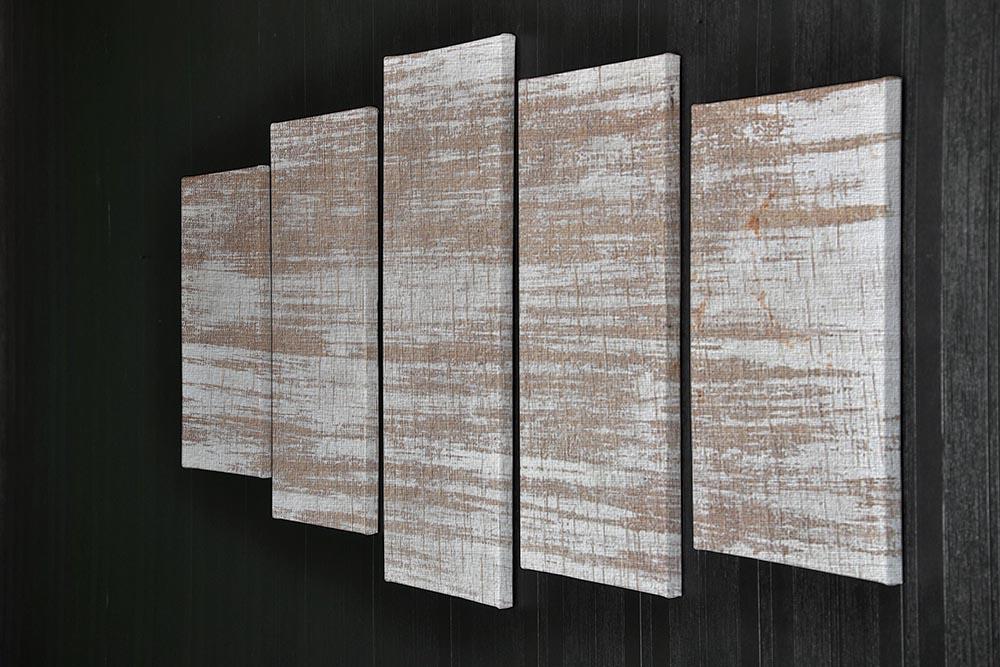Wood background texture 5 Split Panel Canvas - Canvas Art Rocks - 2