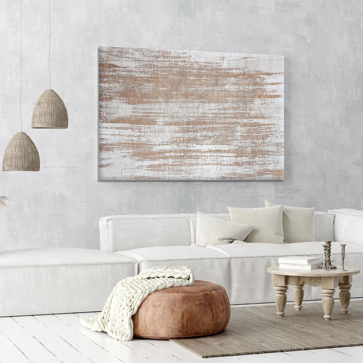 Wood background texture Canvas Print or Poster