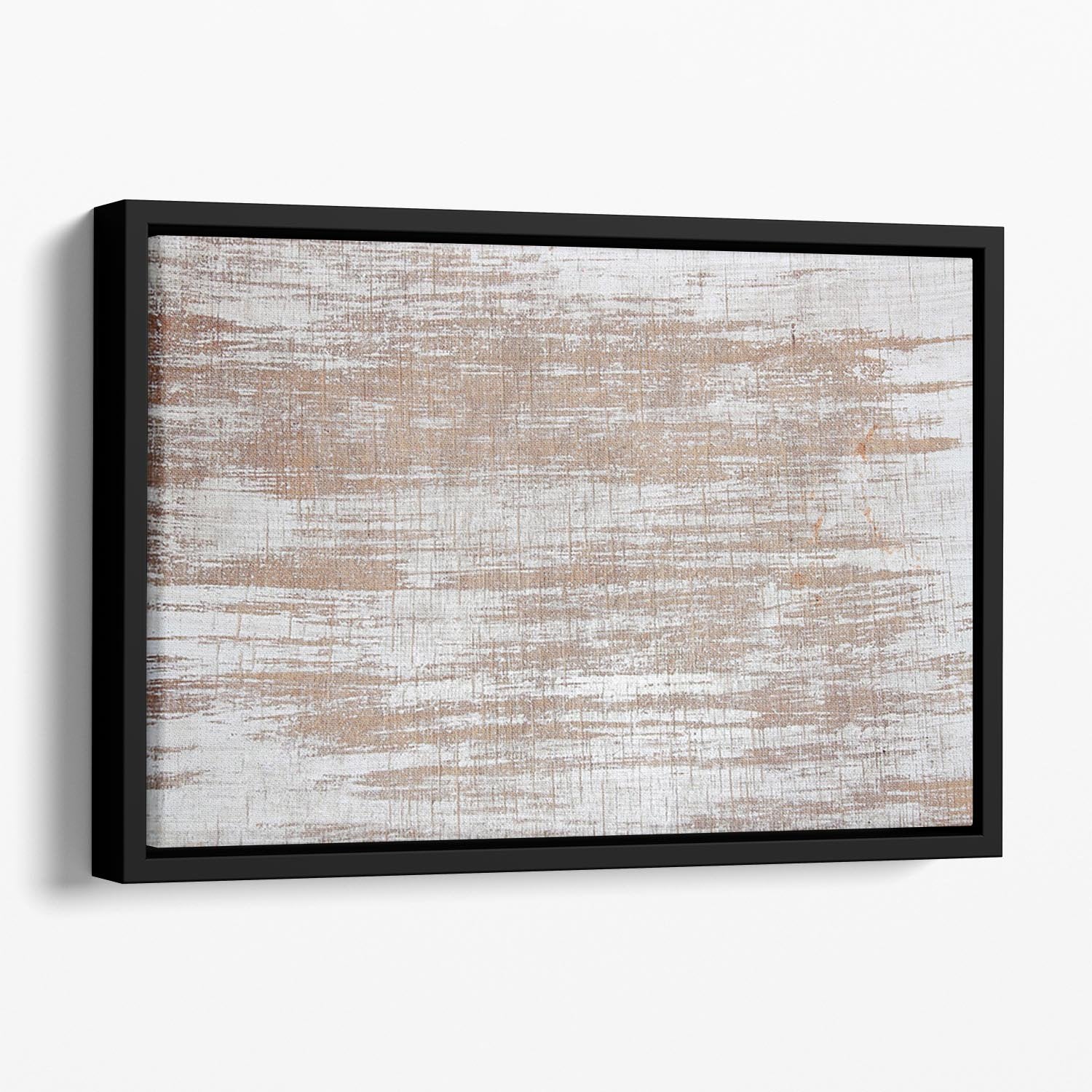 Wood background texture Floating Framed Canvas - Canvas Art Rocks - 1
