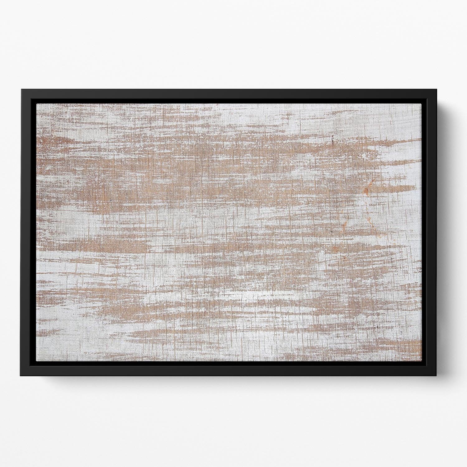 Wood background texture Floating Framed Canvas - Canvas Art Rocks - 2