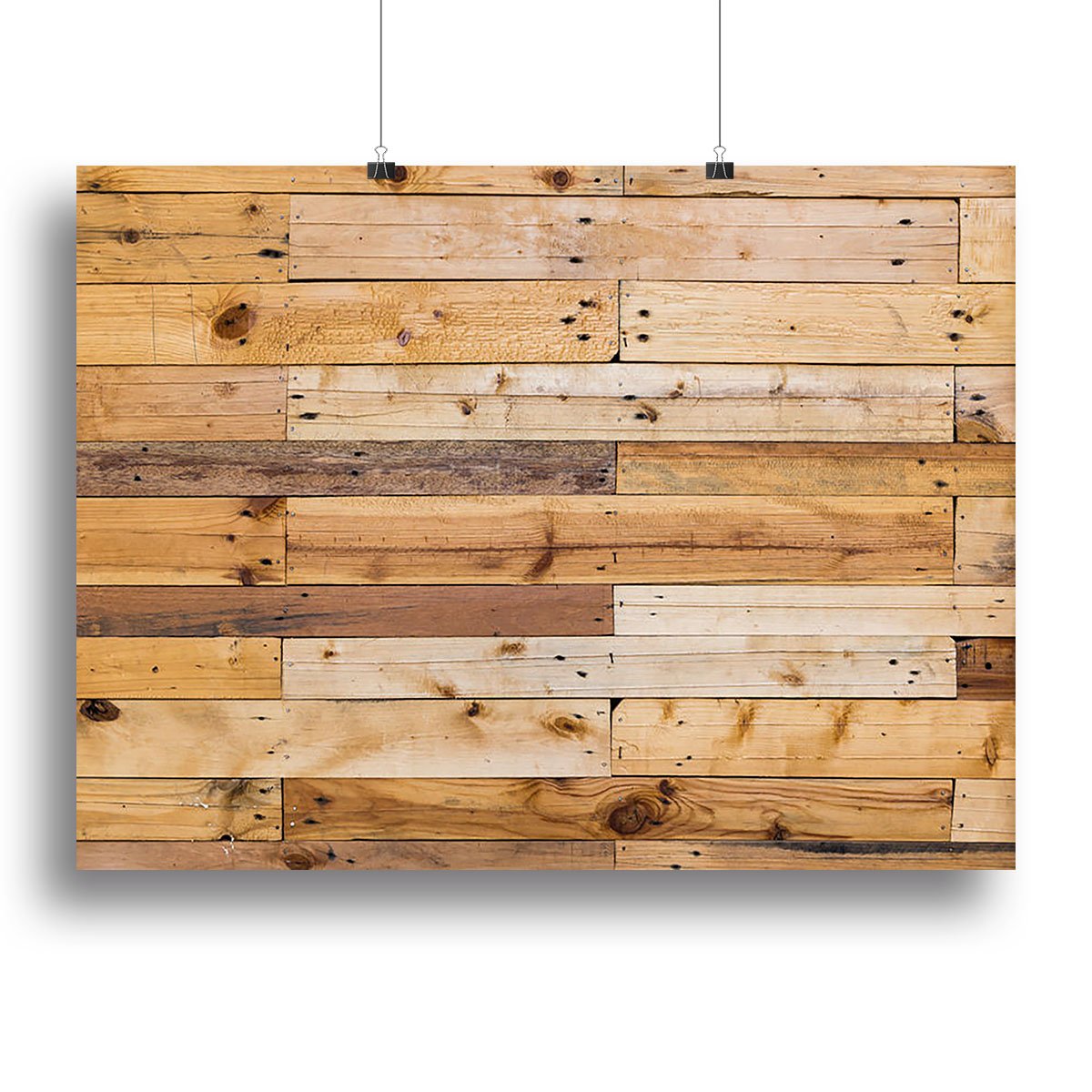 Wood texture Canvas Print or Poster