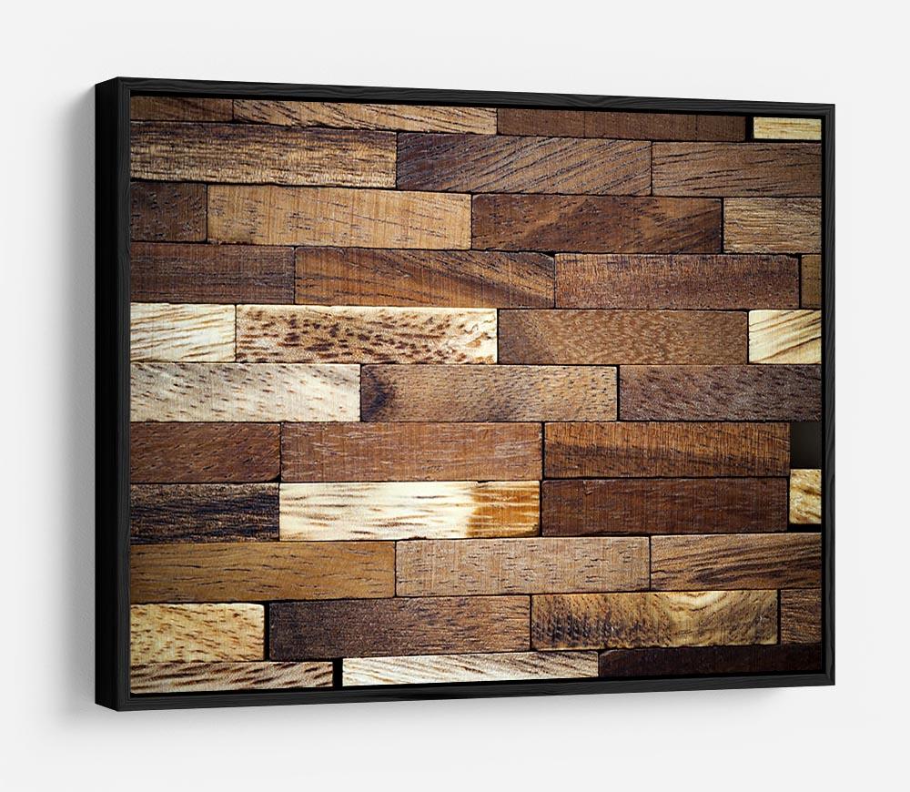 Wooden bars parquet HD Metal Print - Canvas Art Rocks - 6