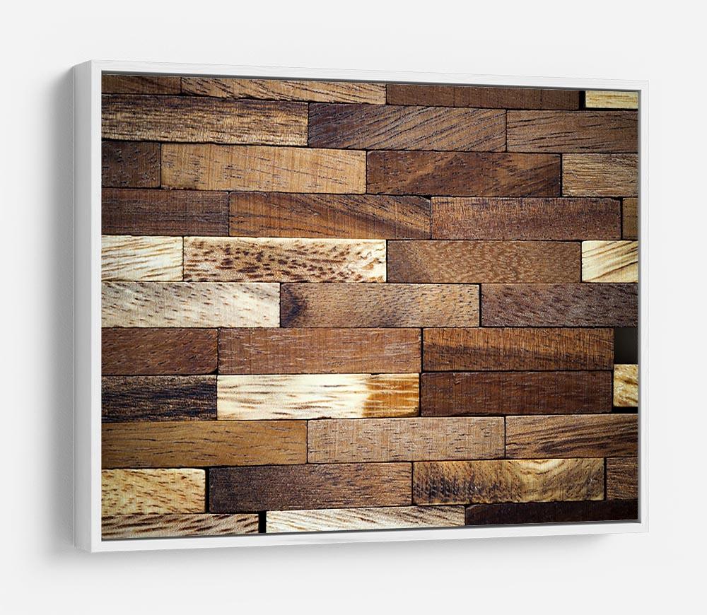 Wooden bars parquet HD Metal Print - Canvas Art Rocks - 7