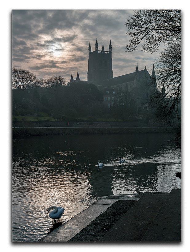 Worcester Cathedral Canvas Print or Poster - Canvas Art Rocks - 1