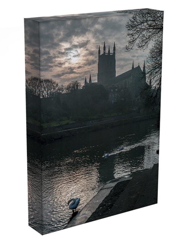 Worcester Cathedral Canvas Print or Poster - Canvas Art Rocks - 3