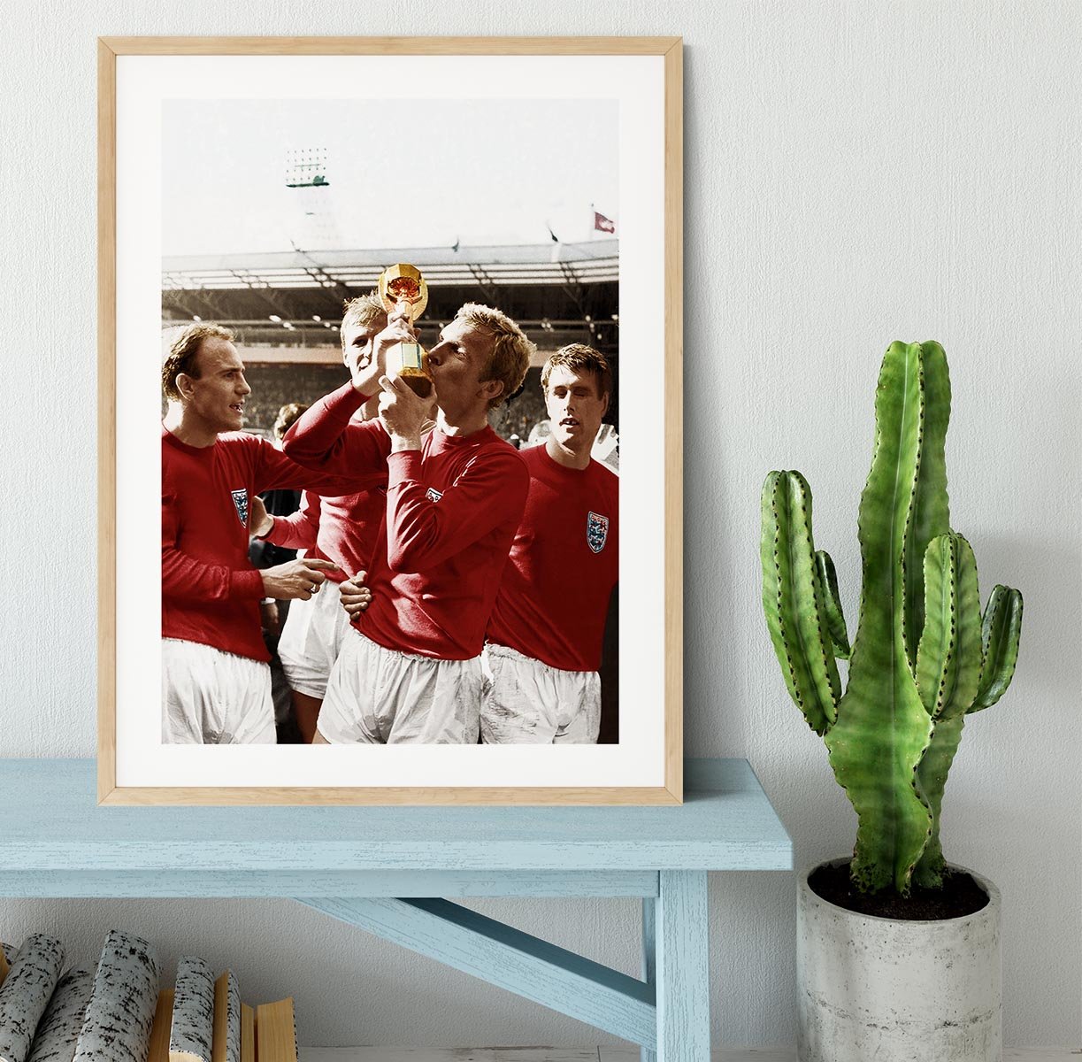World Cup 1966 Framed Print - Canvas Art Rocks - 3