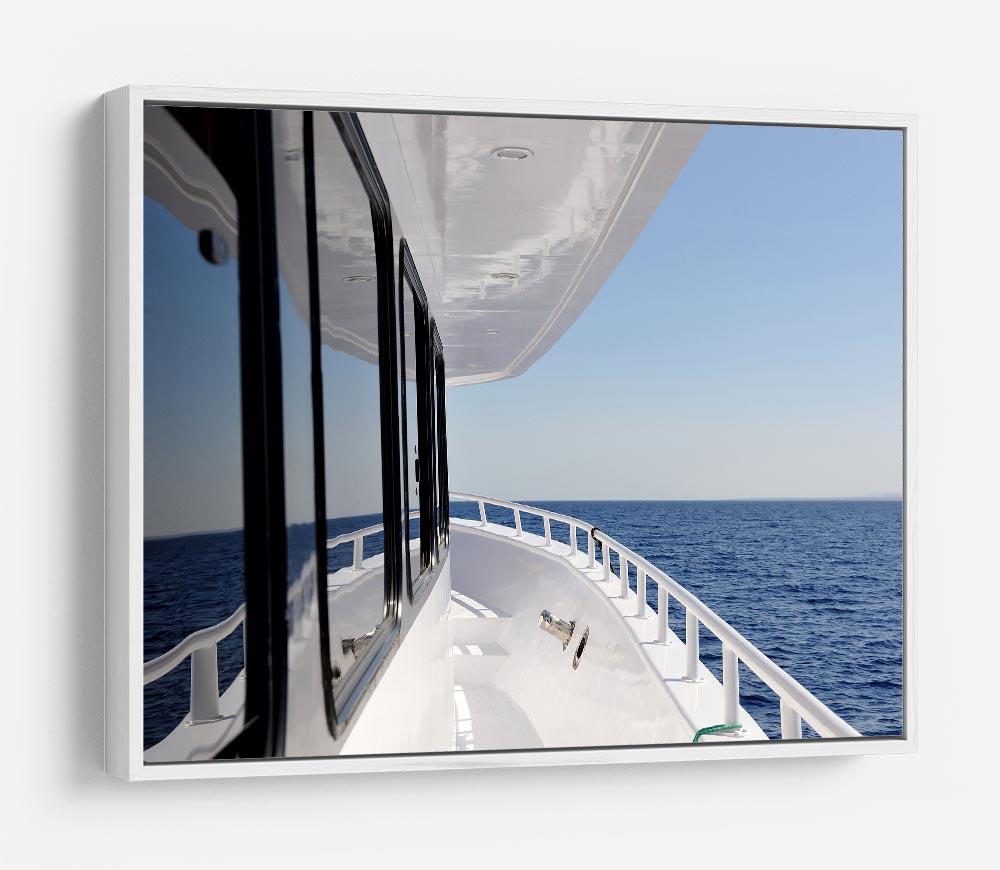 Yacht elements The deck HD Metal Print