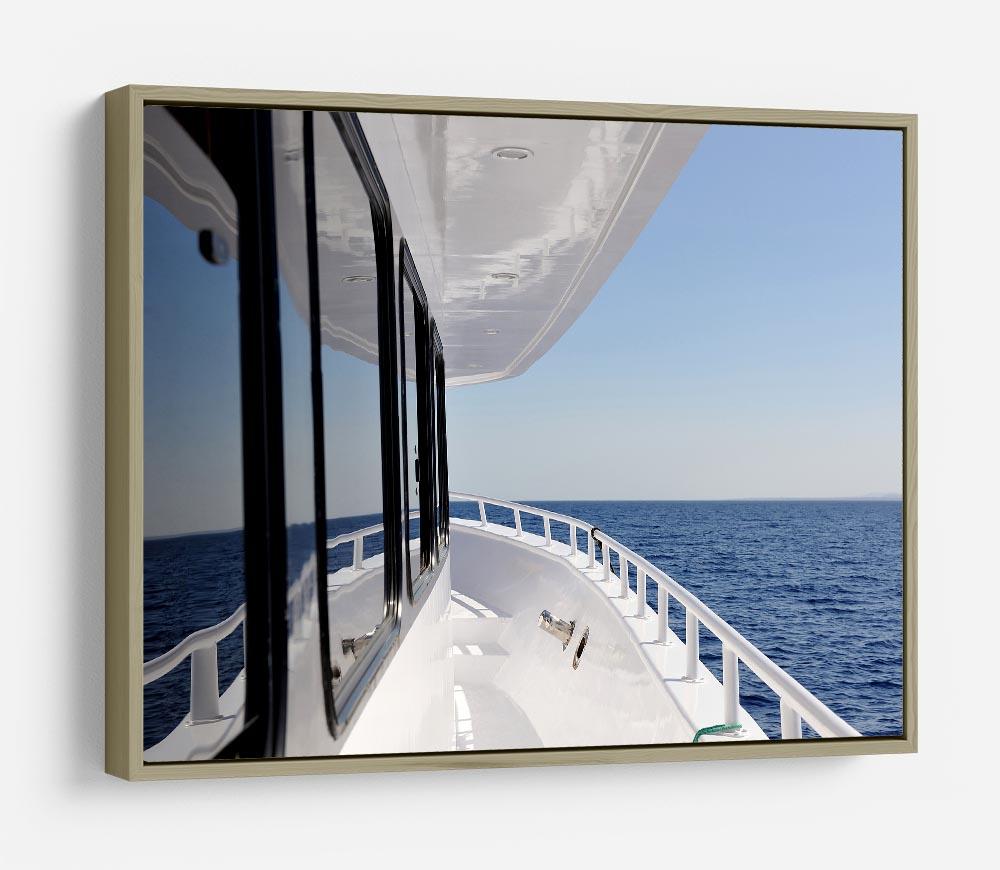 Yacht elements The deck HD Metal Print
