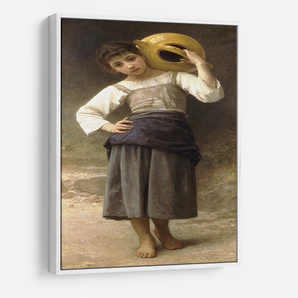 Young Girl Going to the Spring By Bouguereau HD Metal Print